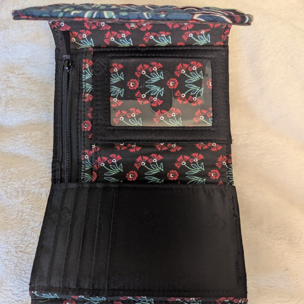 Vera Bradley Enchantment Riley RFID Wallet - Picture 4 of 5